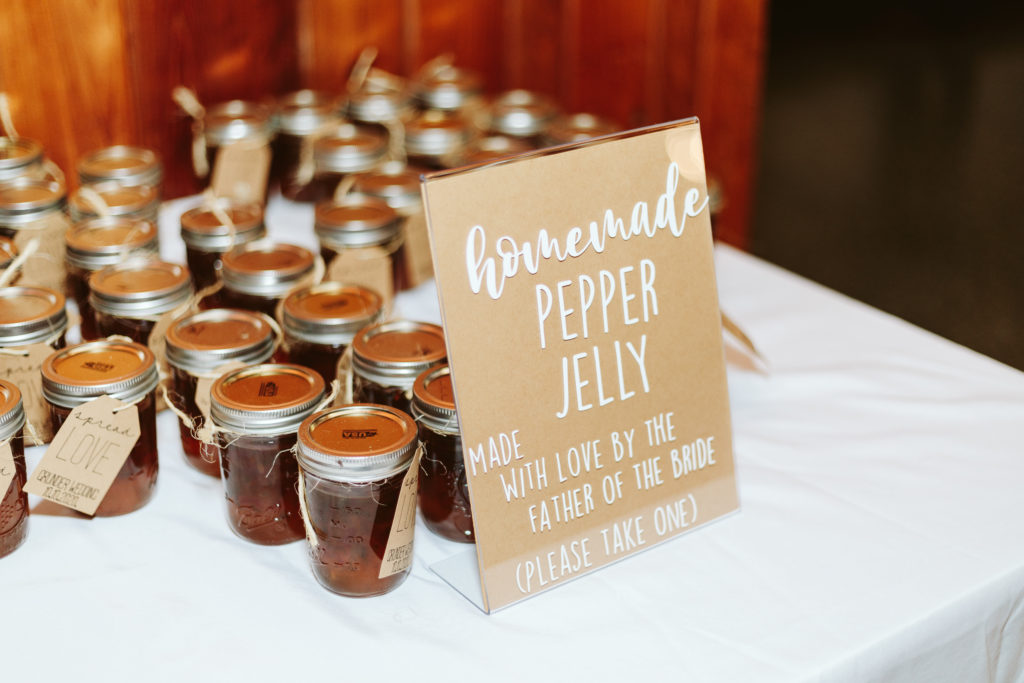 Unique Wedding Favors Pepper Jelly/Honey