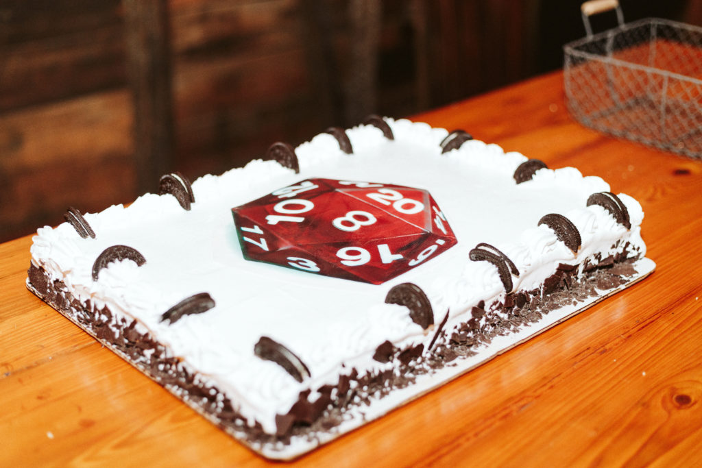 groom's cake dungeons and dragons